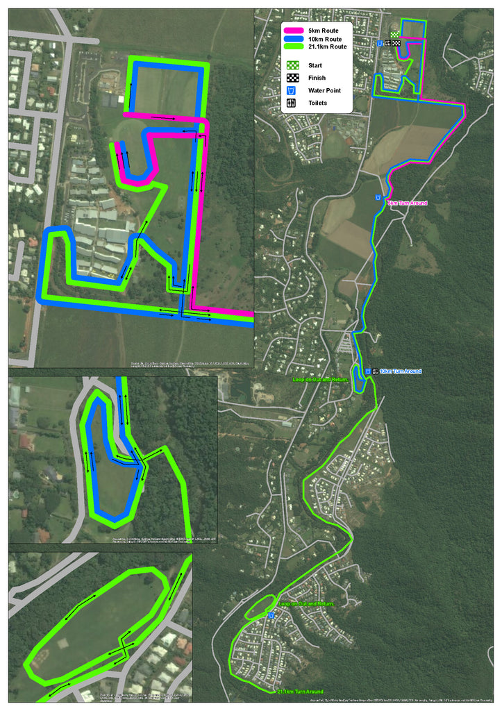 Fun Run Course Map