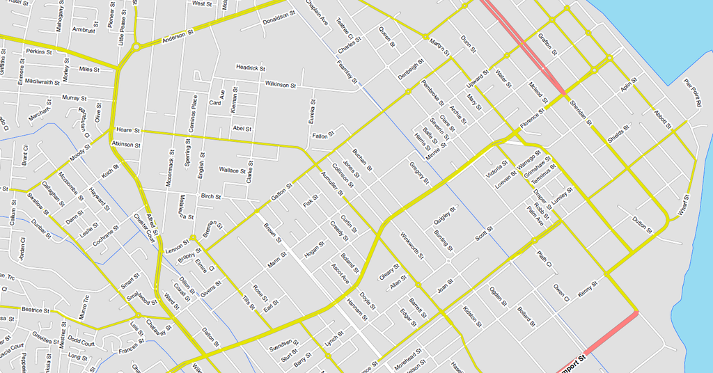 Cairns Street Map