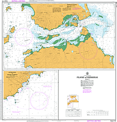 AUS 179 - Plans In Tasmania (Sheet 1) – Cairns Charts & Maps