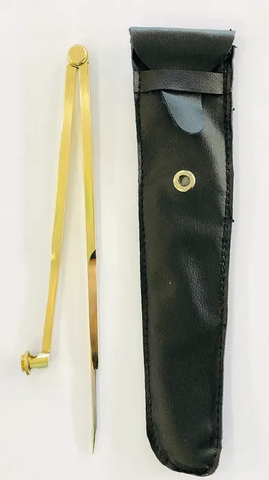 Brass Compass 7 inch - Stationery