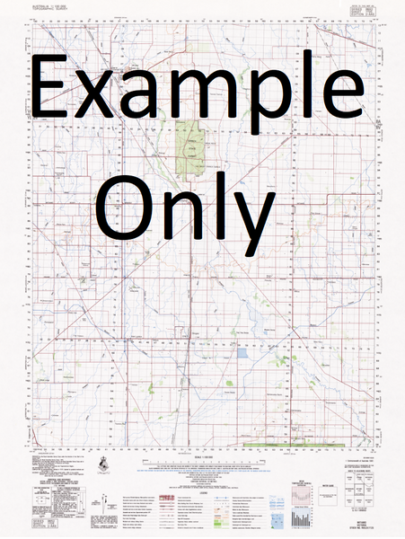 GA 6628 Adelaide – Cairns Charts Maps